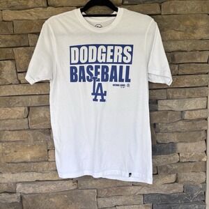 Los Angeles‎ Dodgers Men's Fanatics Logo Athletics Shirt Size Small
